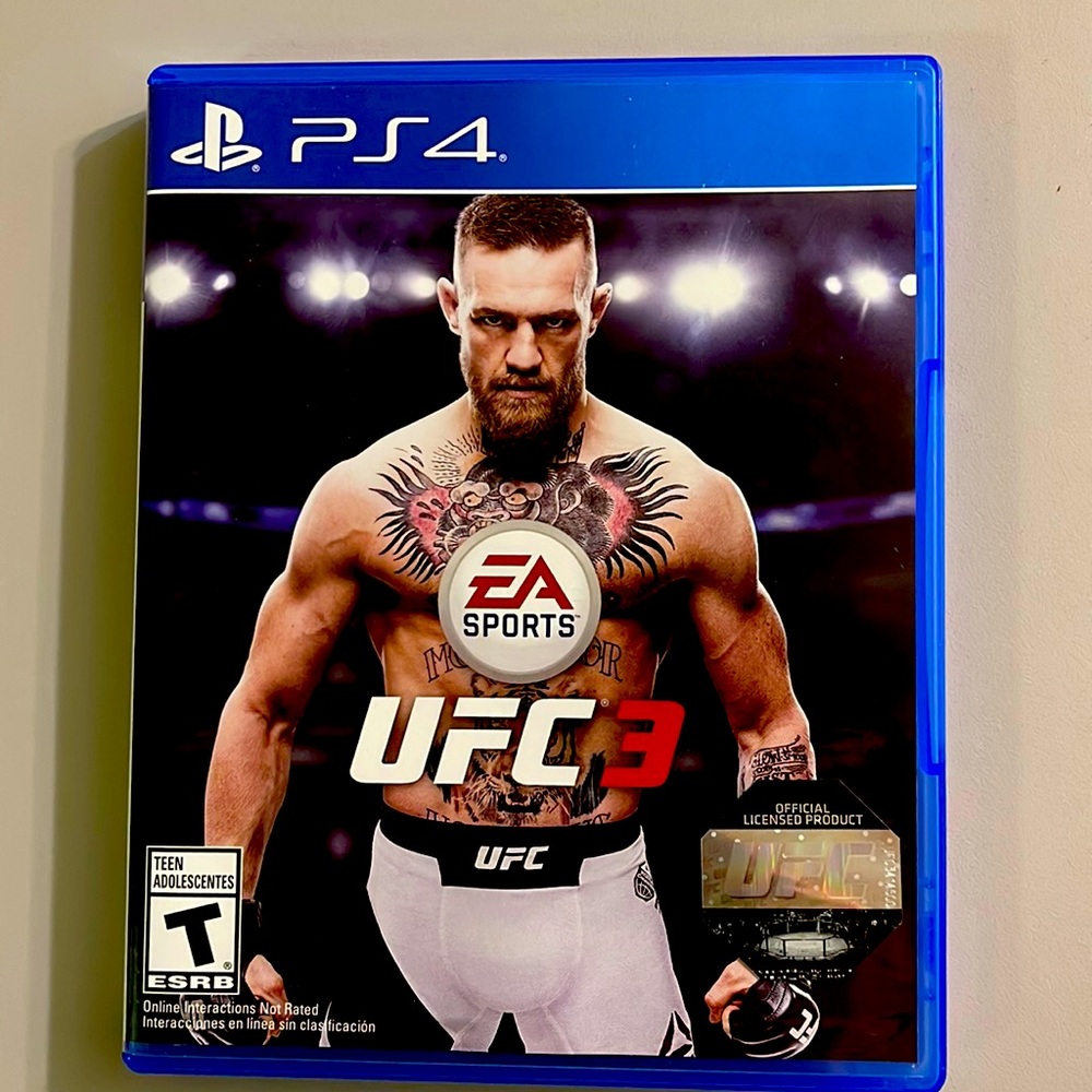 UFC 3 FOR PS4
